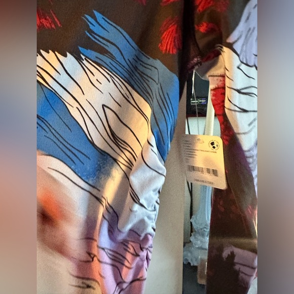 NWT FREE PEOPLE Movement Right On Run Printed Long Sleeve Layer Rocky Ridge - Picture 6 of 10